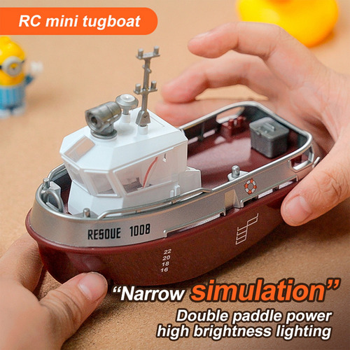 Mini Barcos Rc Para Niños, Barcos De Control Remoto Con Luce