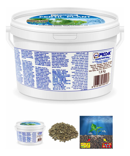 Fertil Plant 3.200 Kgs Fondo Natural Granular P/acuarios
