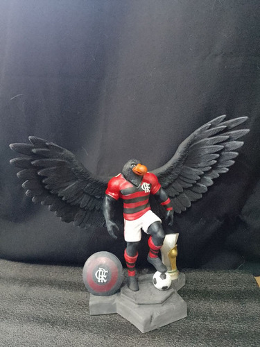 Urubu Guerreiro Mascote Do Cr Flamengo - Figura Colecionável