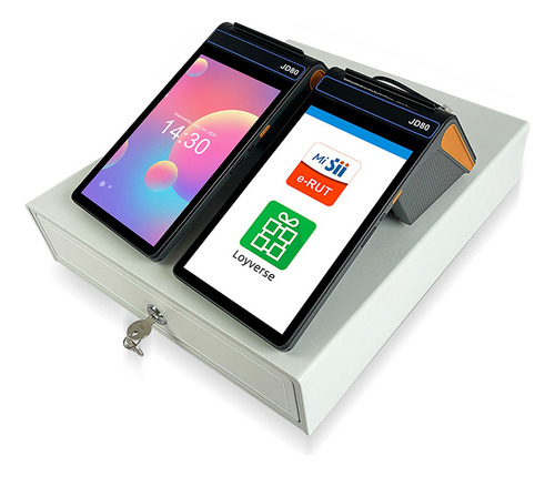 Terminal Android 12 Pos De 8 Pulgadas, 3g+16g, Impresora, Es