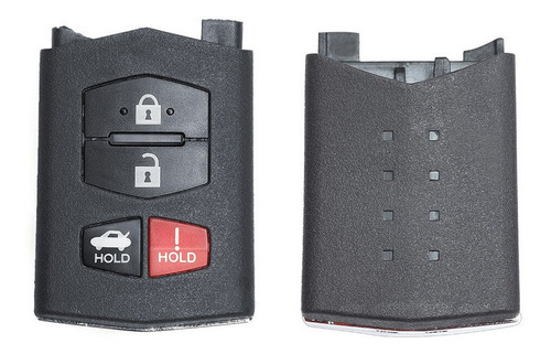 Carcasa Llave Mazda 4 Botones Doble Contacto