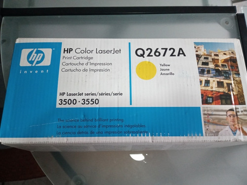 Toner  Hp Amarillo Original Q2672a