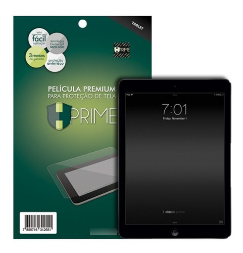 Pelicula Hprime iPad Air 1 2 iPad Pro 9.7 - Invisivel