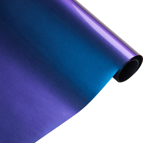 Vinilo Textil Termotransferible Camaleon Violeta/azul Marino