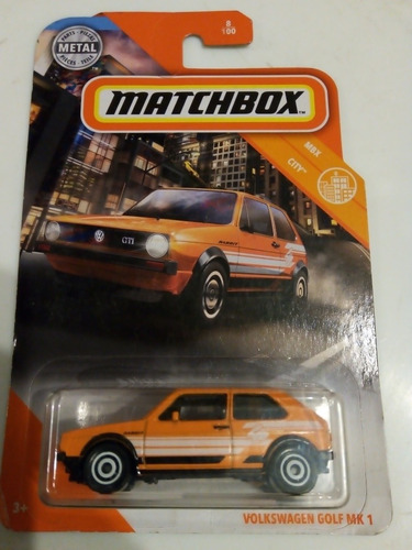 Matchbox | 2019 | Volkswagen Golf Mk1 Anarajado 