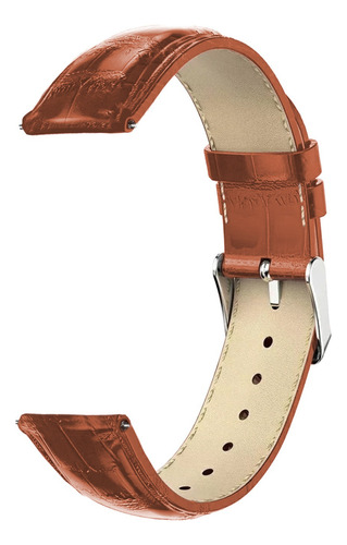 Correa 22mm Piel Estilo Cocodrilo Para Galaxy Watch R800