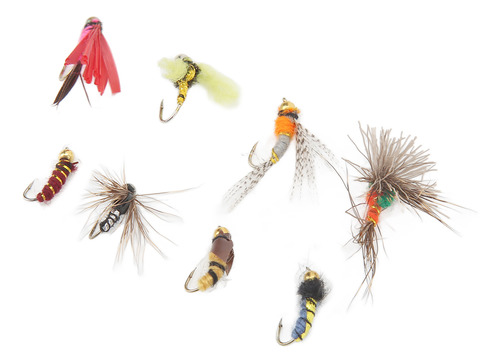 Juego Surtido De Cebos De Pesca, 40 Piezas, Señuelos Y Mosca