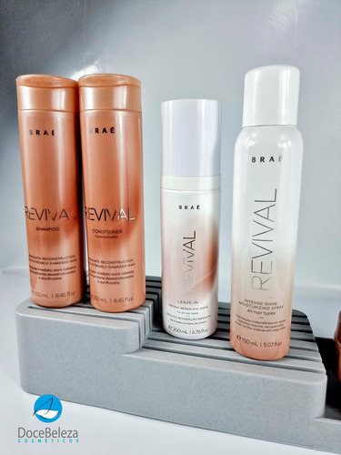 Braé Revival Shampoo 250ml+ Cond 250ml + Másc 200g