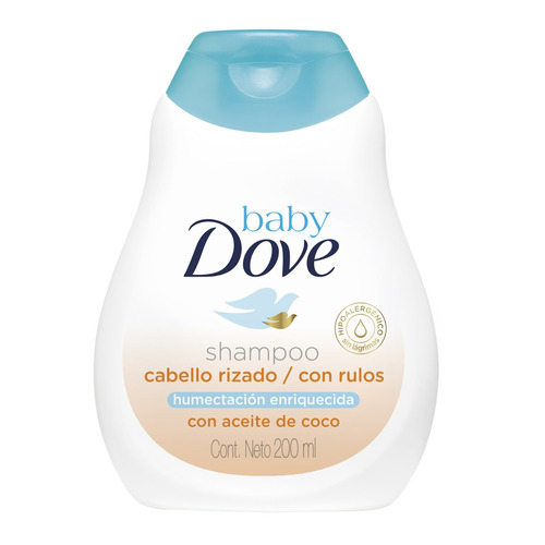 Shampoo Dove Baby Humectacion Enriquecida C/rulos 200ml