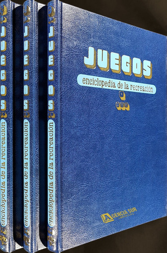 Juegos, Enciclopedia Practica De La Recreación
