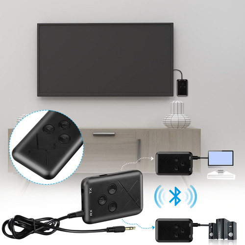 Adaptador De Receptor Y Transmisor Bluetooth Tx10