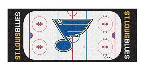 Fanmats Nhl St Louis Blues Nylon Face Corredor De Campo De F