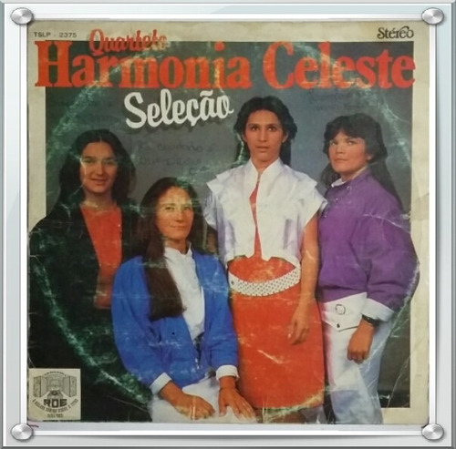 Lp Quarteto Harmonia Celeste Seleção - Evangélico/gospel