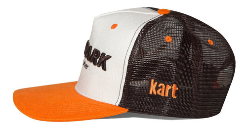 Boné Velopark I'm A Kart Driver (branco/laranja/preto)