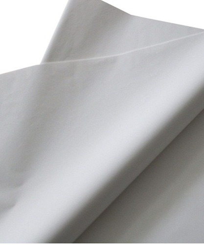 Papel De Seda 48x60 Branco Embrulhos/cestas/roupas -100 Unid