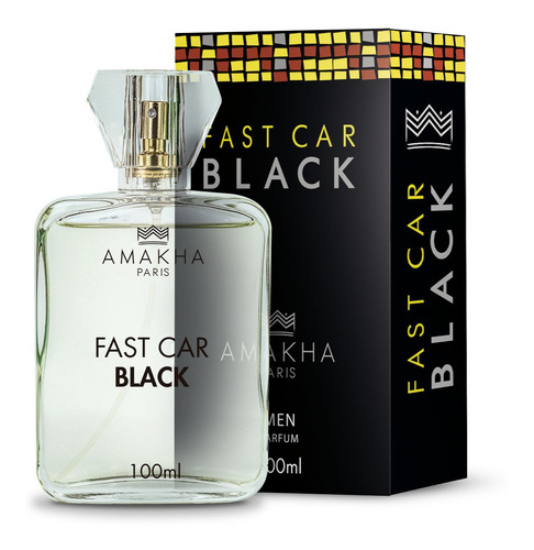 Fast Car Black Amakha Paris 100ml Perfume