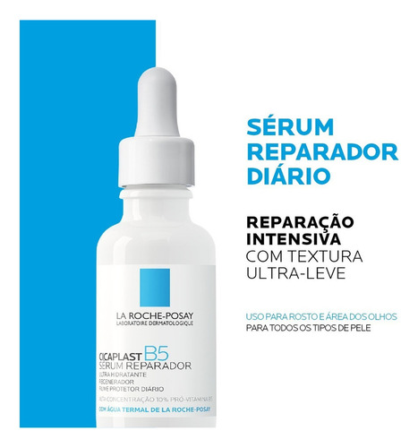 La Roche Posay Cicaplast Ultra Repair Serum B5 30 Ml Todo Tipo De Piel Día/noche