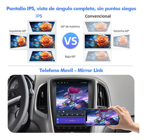 Zk Estéreo Tesla Para Opel Astra J Vauxhall Verano 2007-2014
