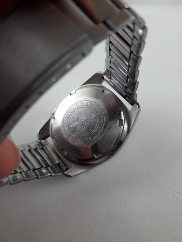 Relógio Vintage Seiko Automático 6119 Em Aço Revisado