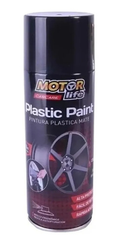 Pintura Plastica Plastidip Negro Mate Spray Motorlife