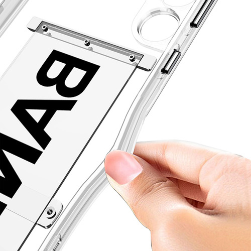 Funda Rígida Transparente De Pc A Prueba De Golpes Para Samsung Galaxy S25 Ultra S25 Plus, Funda Con Pulsera