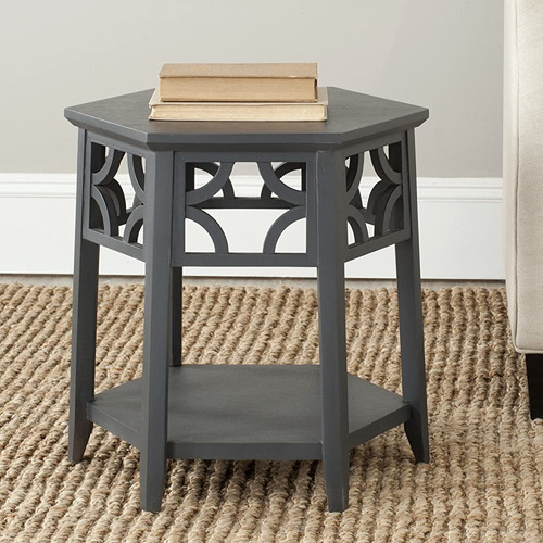 Safavieh American Homes Collection Connor Charcoal Grey Hexa