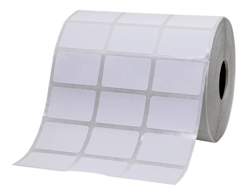 Etiqueta 33x22 Couchê, Impressora Zebra, Argox, Elgin, 10 Un Cor Branco