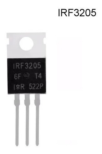 Transistor Mosfet Irf3205, 98a, 55v, 150w, Canal N