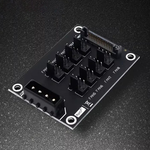 Caja De Computadora Ventiladores Hub Pc Fans Hub 12v