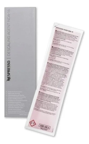 Descalcificador Nespresso X 1 Sobre/ Sachet