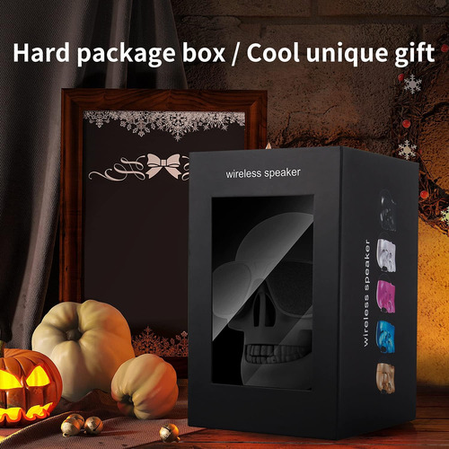 Bocinas Portátiles Bocinas Yesechens Skull Con Bluetooth 8 W