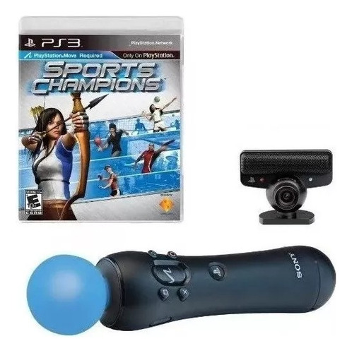 Playstation Move Bundle - Sports Champions (Usado)