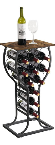 Giikin Wine Rack: Contiene 14 Botellas, Estante De Vino, Pis