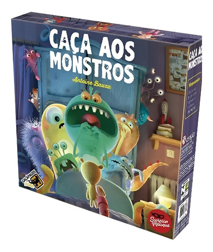 Jogo De Tabuleiro Caça Aos Monstros Galápagos