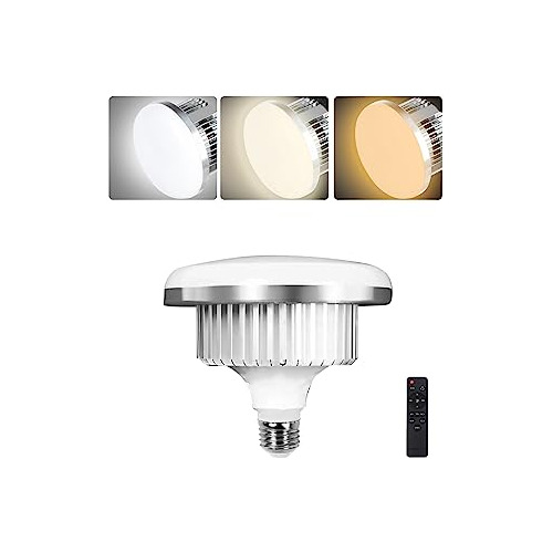 1pack 85w Photo Light Bulbk Dimmable Tricolor Led Dbg9c