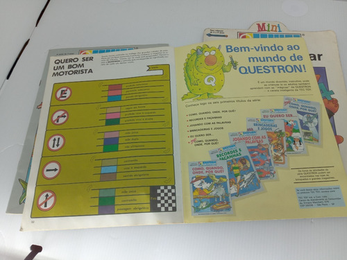 Imagem 9 de 10 de Brinquedo Caneta Tectoy Questron + Livros Década 80