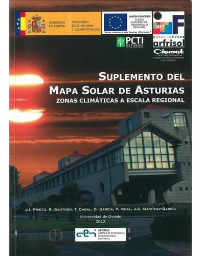 Suplemento Del Mapa Solar De Asturias (libro Original)