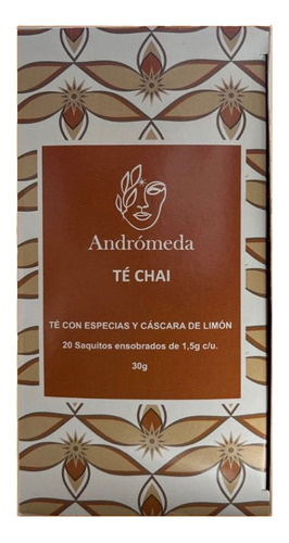 Te Andromeda Chai X 20 Saquitos