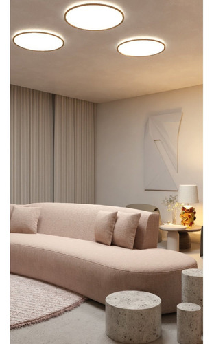 Plafon Flosi (d)60cm (a)5cm 1xled Integrado 60w 3000k Ei