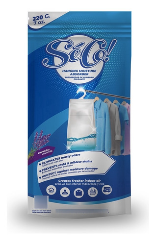 Séco! Absorbente Humedad Colgante 220 Gr