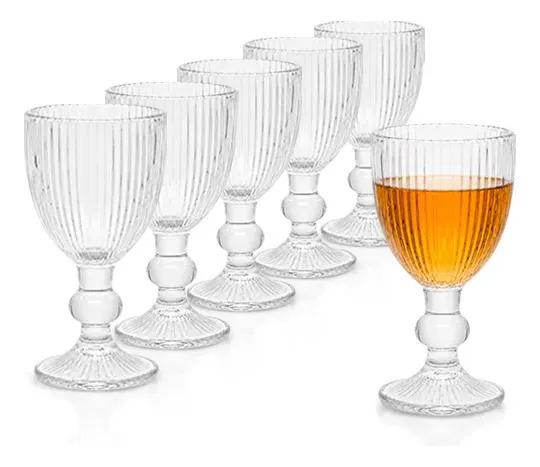 Kit 6 Taças Licor Shot 60ml