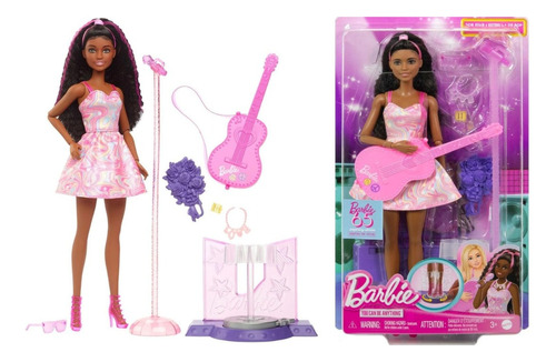 Boneca Barbie Profissões Estrela Do Pop Star - Mattel