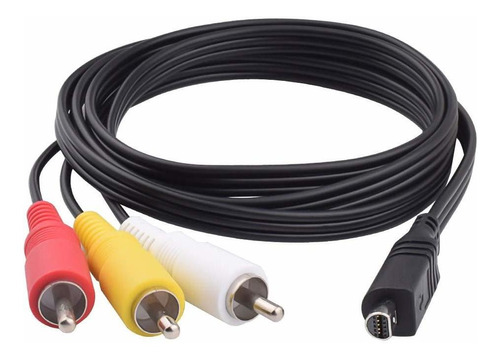 Cable Audio Repuesto Vmc 15fs 30fs 10 Pin Av Para Camara