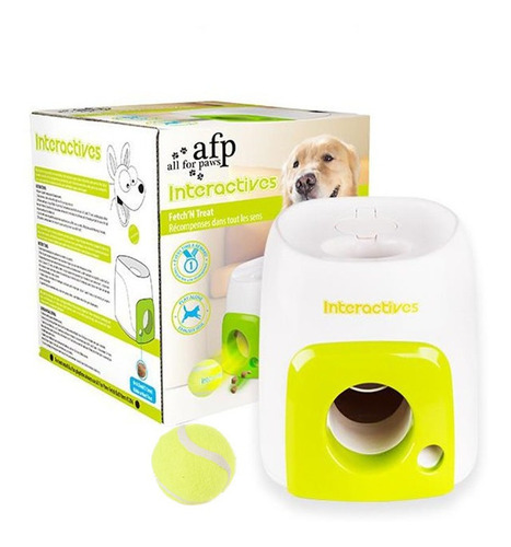 Juguete De Tenis Para Perros Con Lanzador Automático Interac