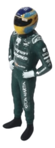 Fernando Alonso Aston Martin 2023 1/43 Figura 