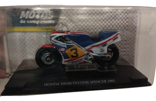 Moto Honda Ns500 Spencer 83  Esc 1 24  Aprox 7cm  Colección