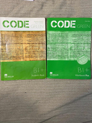 Code Green Macmillan B1+ Students Book Y Workbook Plus