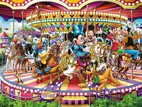 Ceaco - Disney - Carrusel - Rompecabezas De 300 Piezas De Gr