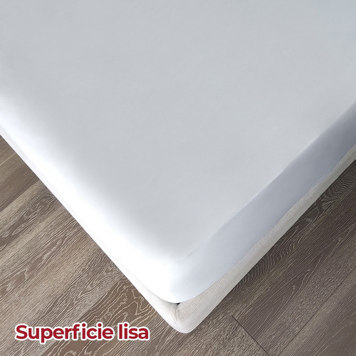 Protector De Colchón Impermeable Antiácaros Y Chinches Uf Qs