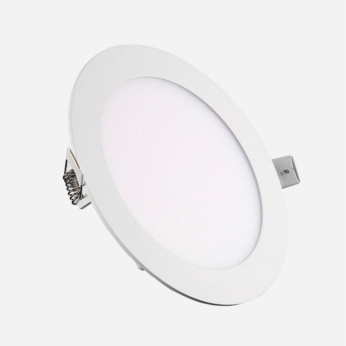 Imagen 2 de 6 de Panel Led 12w Incrustar Con Difusor 100% Aluminio X 5 Unid